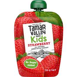 Dairy Kids Greek Yoghurt Pouch Strawberry