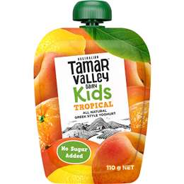Dairy Kids Greek Yoghurt Pouch Tropical