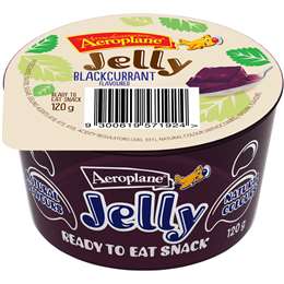 Ready To Eat Jelly Cup Snack Blackcurrant Flavour