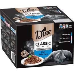 Adult Wet Cat Food in Jelly Fish Selection