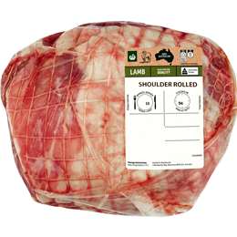 Boneless Lamb Shoulder Rolled 1kg - 1.65kg