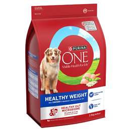 Purina One Healthy Weight Dry Dog Food 2.5kg