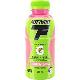 Gatorade Fast Twitch Energy Drink Strawberry Lemonade 350mL