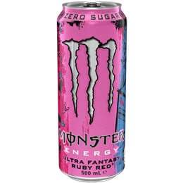 Ultra Fantasy Ruby Red Energy Drink