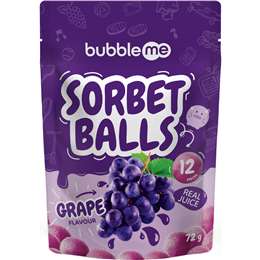 Sorbet Balls Grape