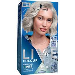 Live T1 Ice White Post Bleach Hair Toner