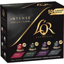 Intense Collection Coffee Pods Nespresso Compatible