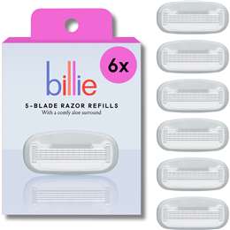 Billie 5-Blade Razor Refills 6 pack