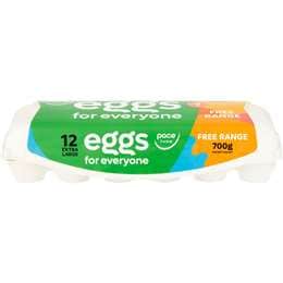 12 For Everyone Extra Large Free Range Eggs