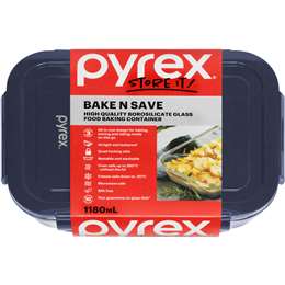 Bake N Save Glass Food Baking Container