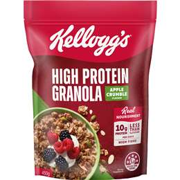 High Protein Granola Apple Crumble