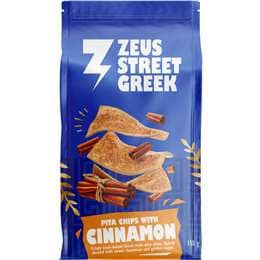 Pita Chips With Cinnamon