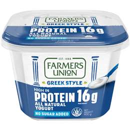 Greek Style High Protein Yoghurt Natural