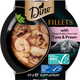 Fillets Wet Cat Food Tuna & Prawn