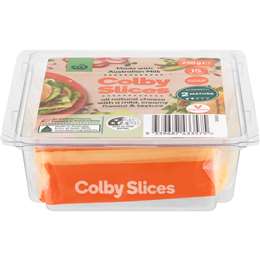 Colby Cheese Slices