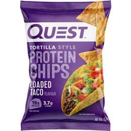 Quest Tortilla Style Protein Chips Loaded Taco Flavour