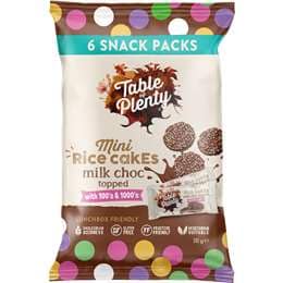 Mini Rice Cakes Milk Chocolate With 100s & 1000s