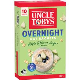 Overnight Oat Sachets Apple & Brown Sugar Flavour