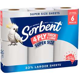Thick & Large 4Ply Toilet Paper