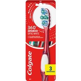 360 Advanced Optic White Soft Toothbrush