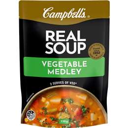 Real Soup Pouch Vegetable Medley