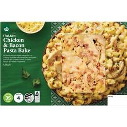Chicken & Bacon Pasta Bake
