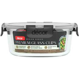 Premium Glass Clips Container