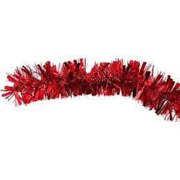 Tinsel 4m Red