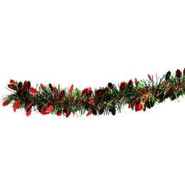 Tinsel Green Berries 4m