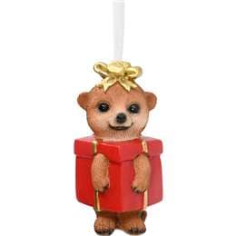 Christmas Meerkat Ornament Gift Box