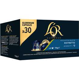 Decaf Ristretto Coffee Pods Nespresso Compatible