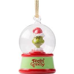 Mini Hanging Snowglobe Grinch