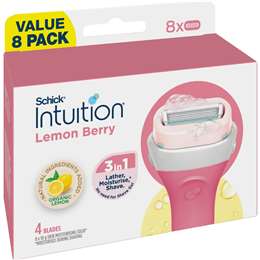Intuition Lemon Berry Refill Razor Blades