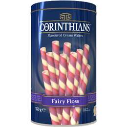 Flavoured Cream Wafers Fairy Floss
