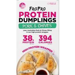 Protein Dumplings Pork & Chives
