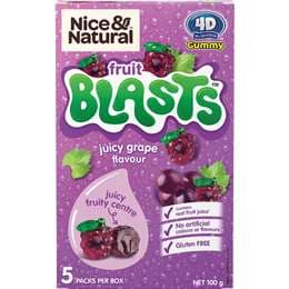 Fruit Blasts Gummies Grape