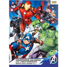 Avengers Advent Calendar With Chocolate