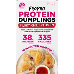 Protein Dumplings Sweet Chilli Chicken