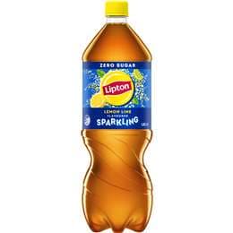 Sparkling Lemon Lime Soft Drink Bottle