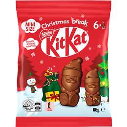 KitKat Santa 66g 6 pack
