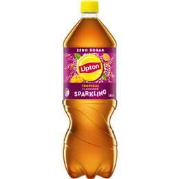 Sparkling Tropical Soft Drink Bottle