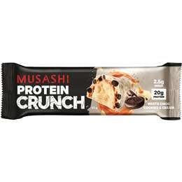 Musashi Protein Crunch Bar White Choc Cookies & Cream 55g