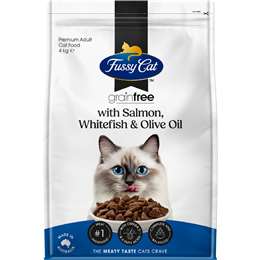 Grain Free Salmon Whitefish & Olive Oil Dry Cat Food