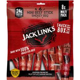 Mini Beef Sticks Smokey BBQ
