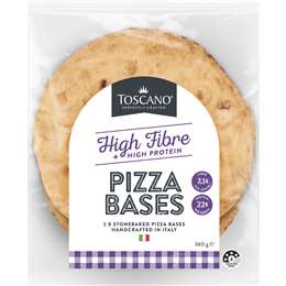 High Fibre Protein Pizza Bases