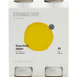 Low Cal Soda Yuzu From Japan