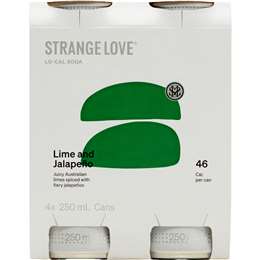 Low Cal Soda Lime & Jalapeno