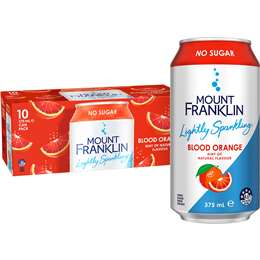 Lightly Sparkling Water Blood Orange