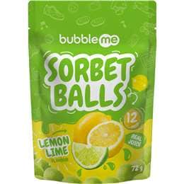 Sorbet Balls Lemon Lime