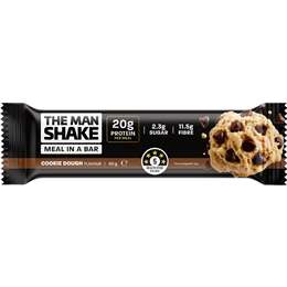 The Man Shake Meal In A Bar Cookie Dough